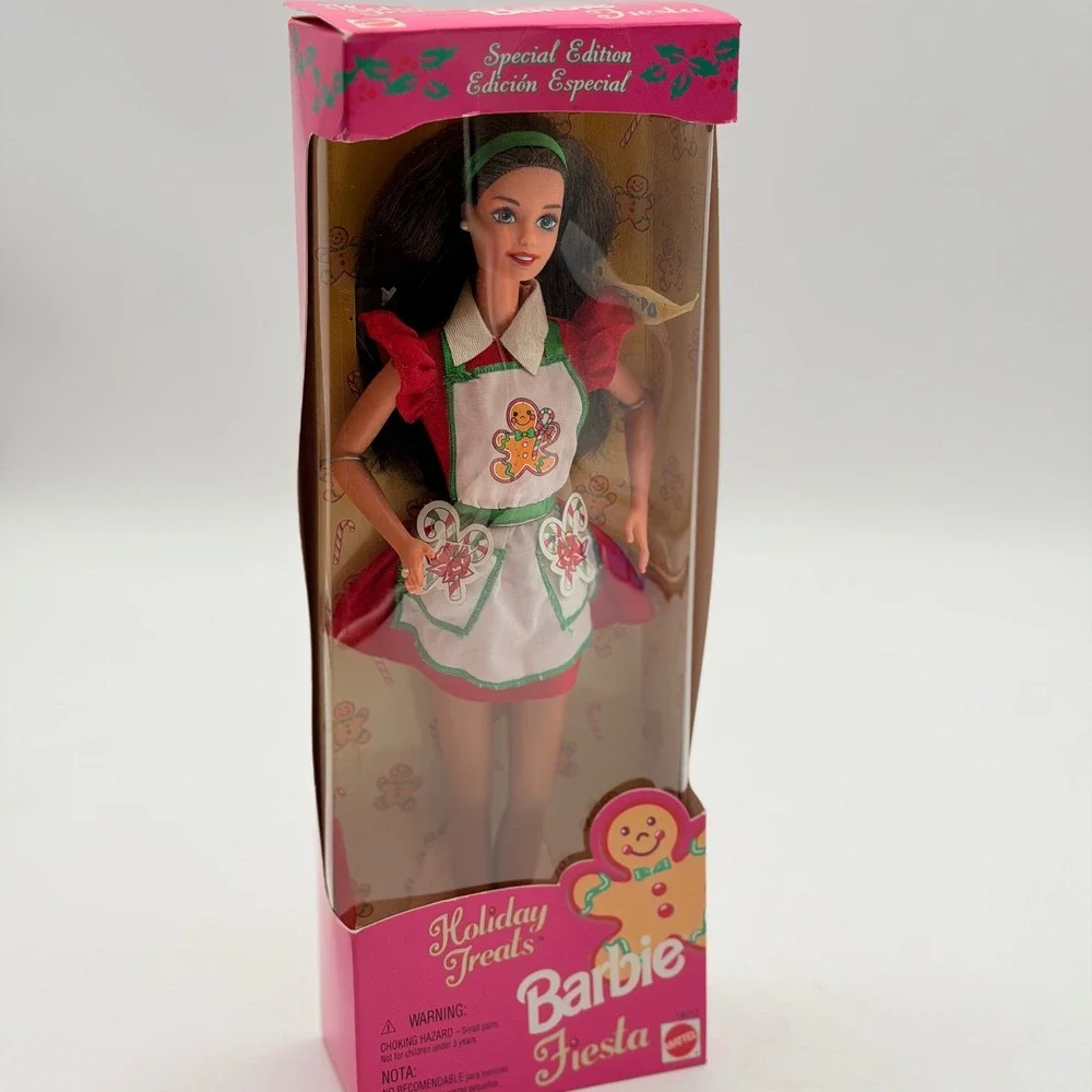 Mattel Holiday Treats Barbie Fiesta Special Edition Doll 1997 Brunette 18012 NIB